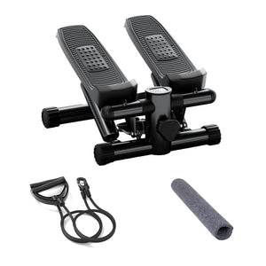 Hydraulic Fitness Stepper with Resistance & Display