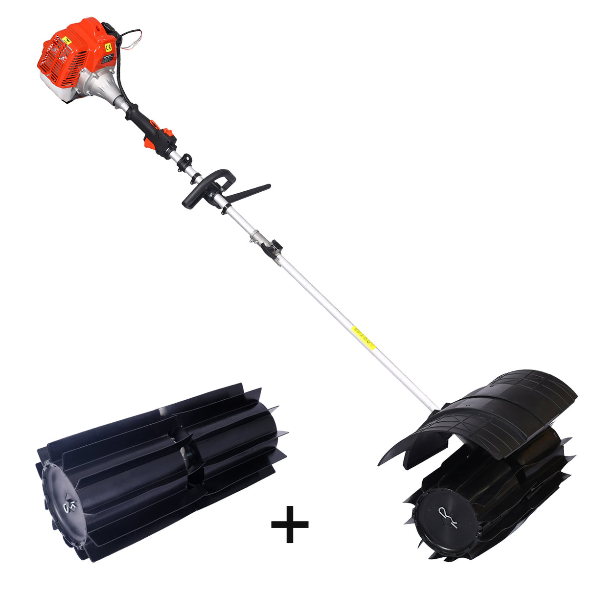 snow sweeper GASOLINE POWERED PADDLE PRO,52CC 2 STROKE ,with 2pcs PADDLE 27.2x10.4" EPA