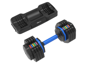 Upgrade your strength training with the 55lb x2 Dumbbell Set! Adjustable, durable, and space-saving with anti-slip handles. Shop now at boltbuy.com!