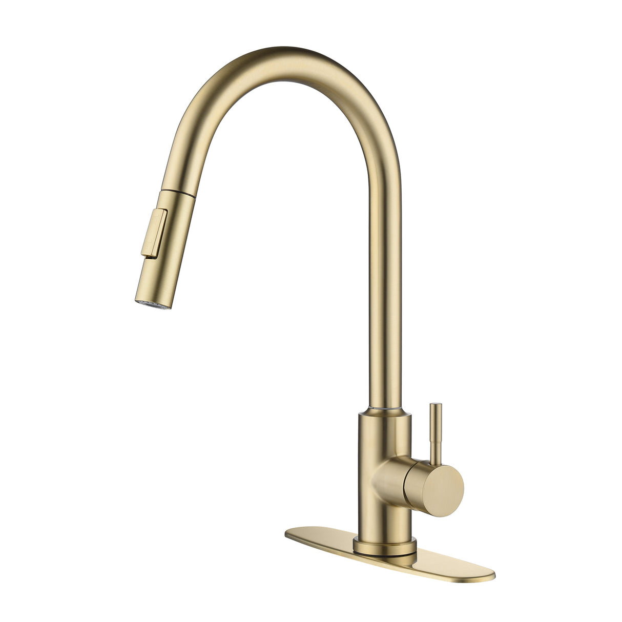 Touch Kitchen Faucet with Pull Down Sprayer-Gold