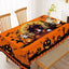 Enhance your Halloween celebrations with this fun and durable table cover.