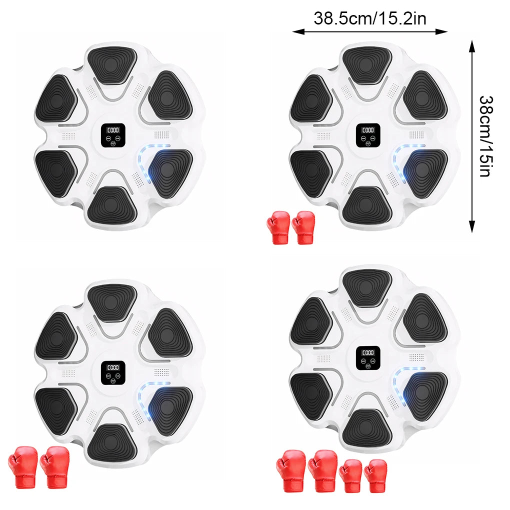 BeatStrike electronic boxing machine with LED display for interactive fitness training, perfect for home workouts at BoltBuy.com