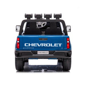 Blue 24V 2 Seater Ride On Truck Car