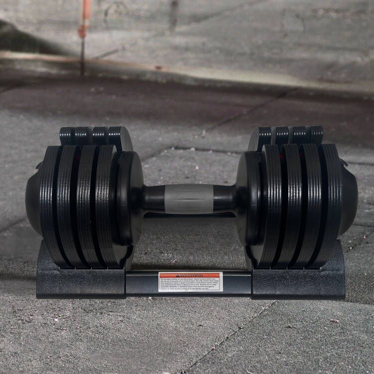 Upgrade your workout with the 22Lbs Adjustable Dumbbell Steel! Durable, space-saving, and perfect for all fitness levels. Shop now at boltbuy.com for strength gains