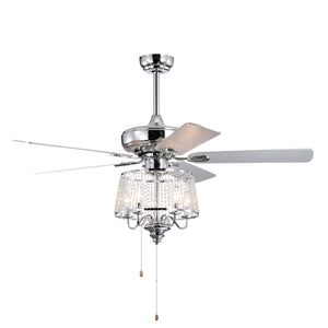 52" Crystal Ceiling Fan