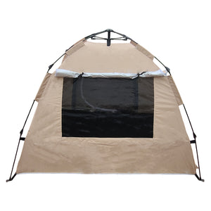 Tent, quick-opening automatic tent, waterproof and UV resistant tent, suitable for 2~3 people camping, picnic, outdoor travel tent -khaki