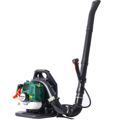 52cc 2-Cycle Gas Backpack Leaf Blower with extention tube