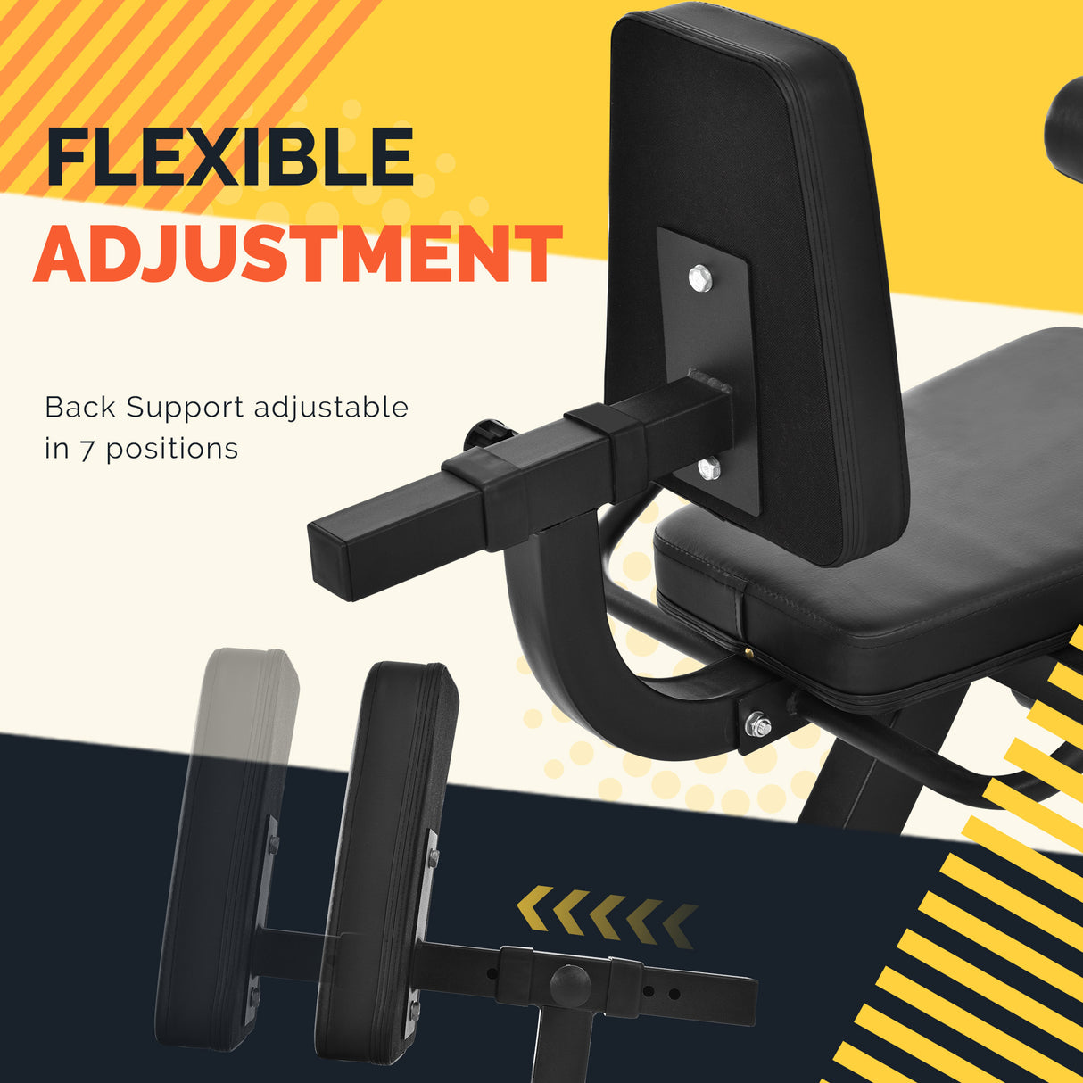 Leg Exercise Machine with Adjustable Seat