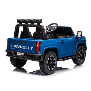 Blue 24V 2 Seater Ride On Truck Car