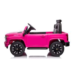 Pink 24V 2 Seater Ride On Truck Car