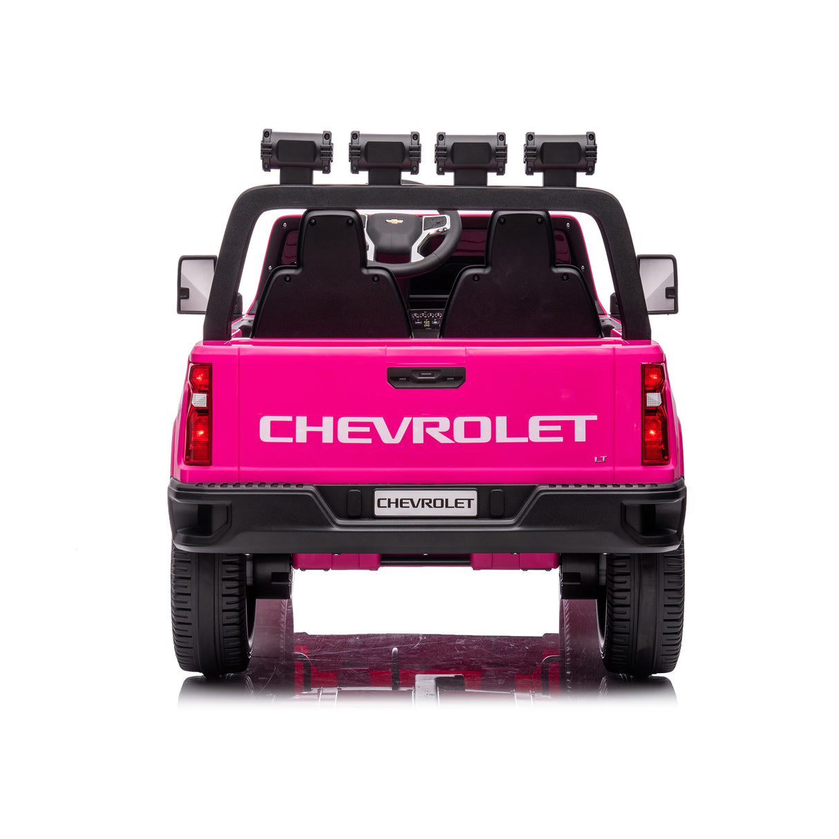 Pink 24V 2 Seater Ride On Truck Car