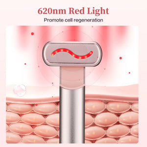 LumiLift 4-in-1 Facial Wand with red light therapy, microcurrents, and vibration massage for anti-aging and skin rejuvenation at BoltBuy.com