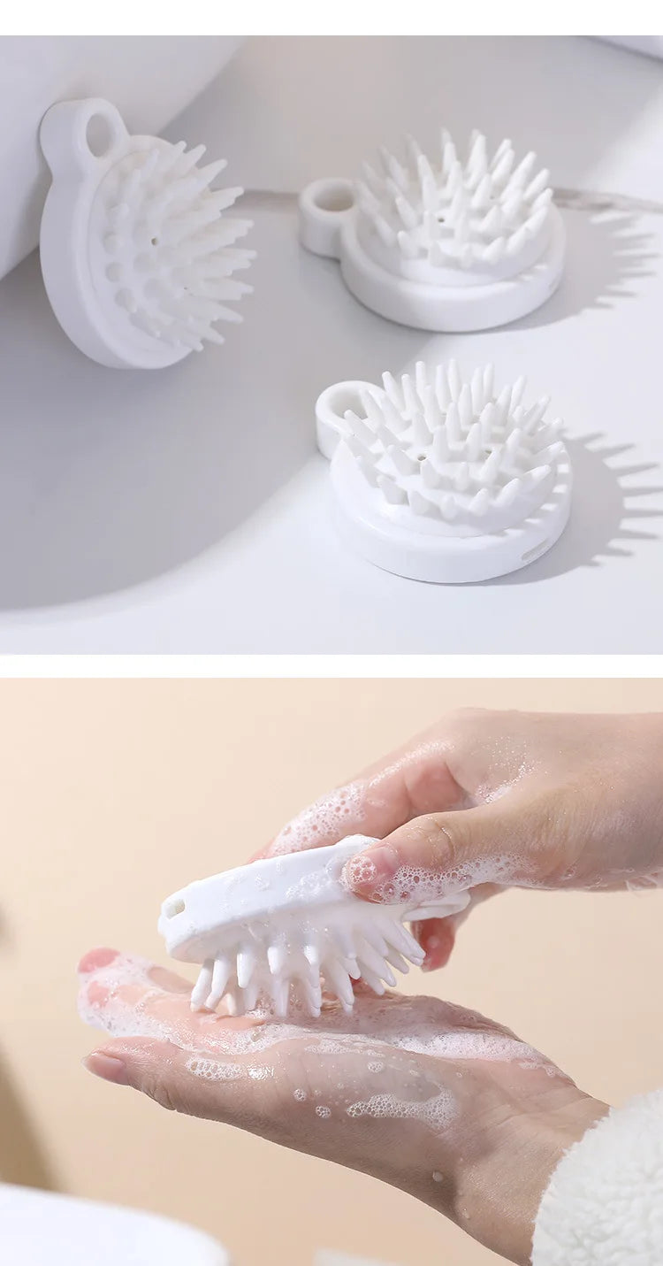 Silicone exfoliation brush for gentle and effective facial cleansing, suitable for all skin types at BoltBuy.com