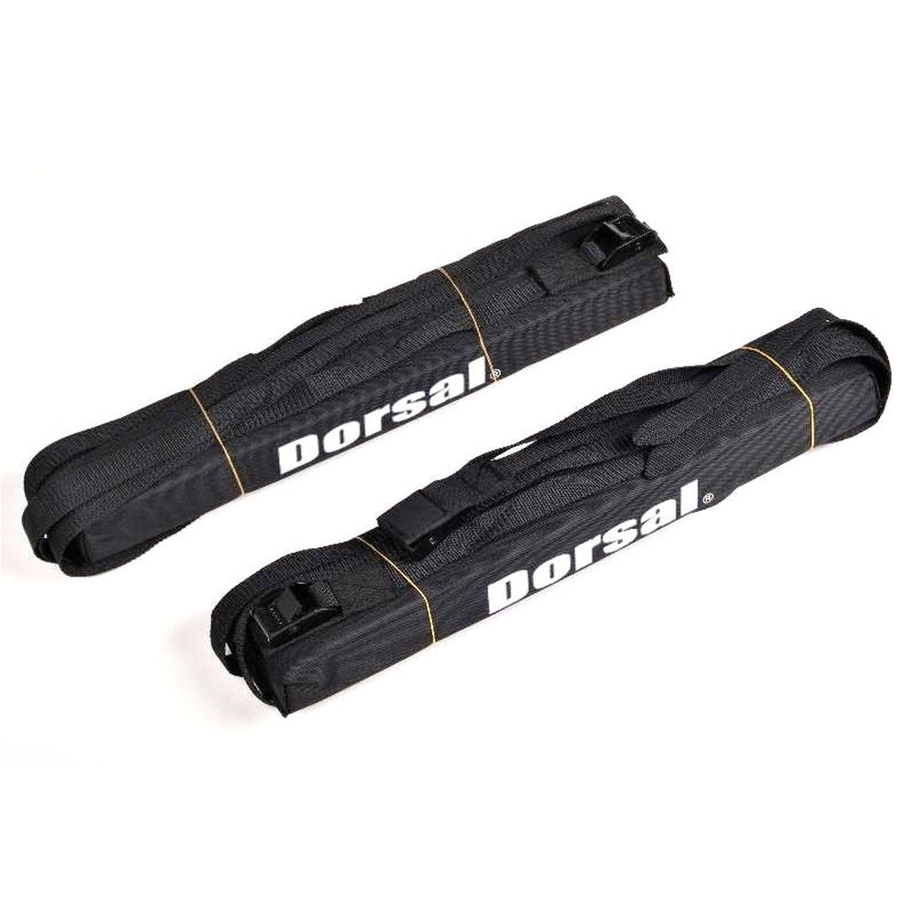 Dorsal Universal Soft Roof Rack Pads for Surfboard Kayak SUPs with Car Tie Down Straps and Storage Bag - Pack of 2-1